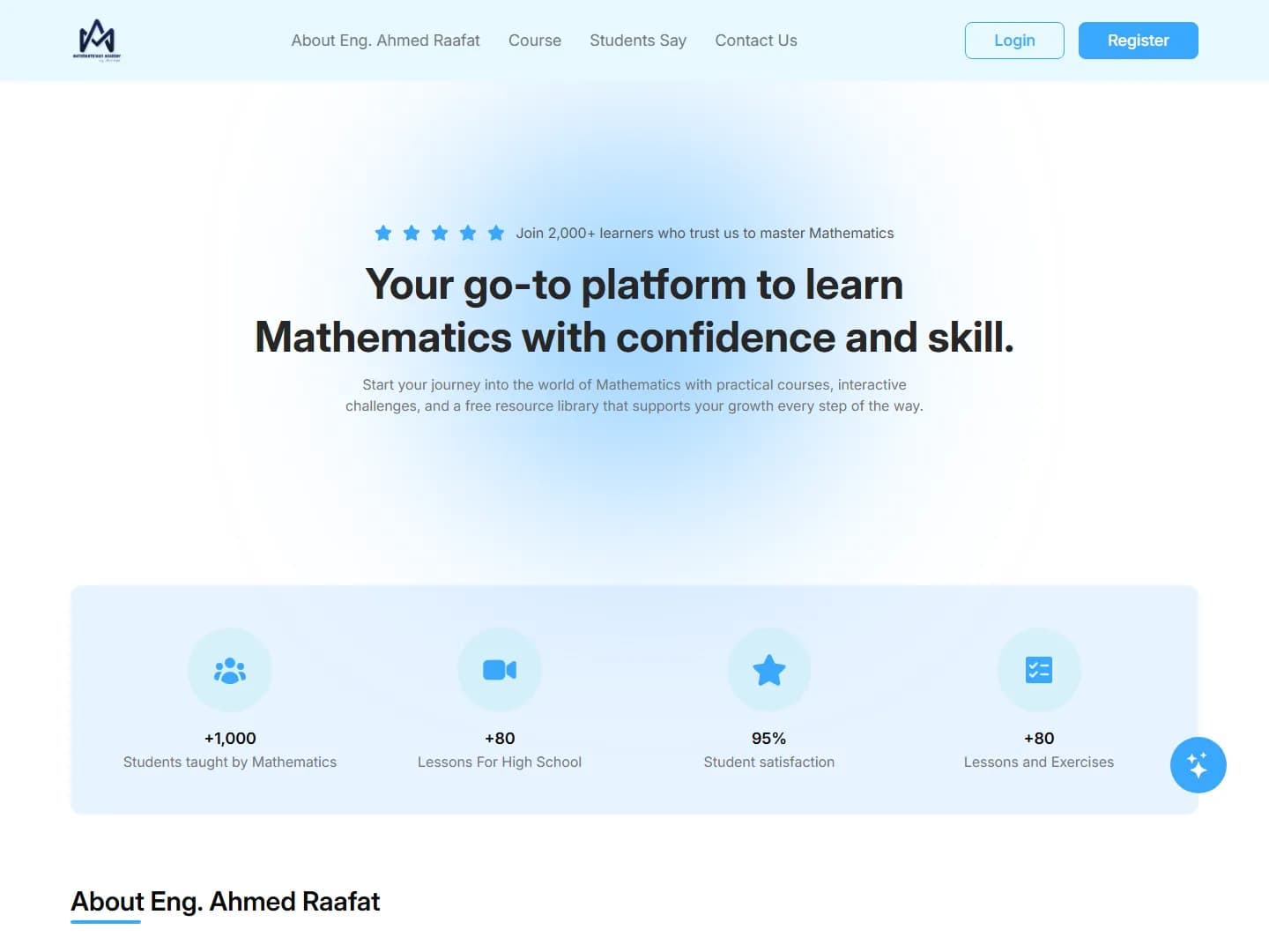 Mathematicians: Mathematics Learning Platform
